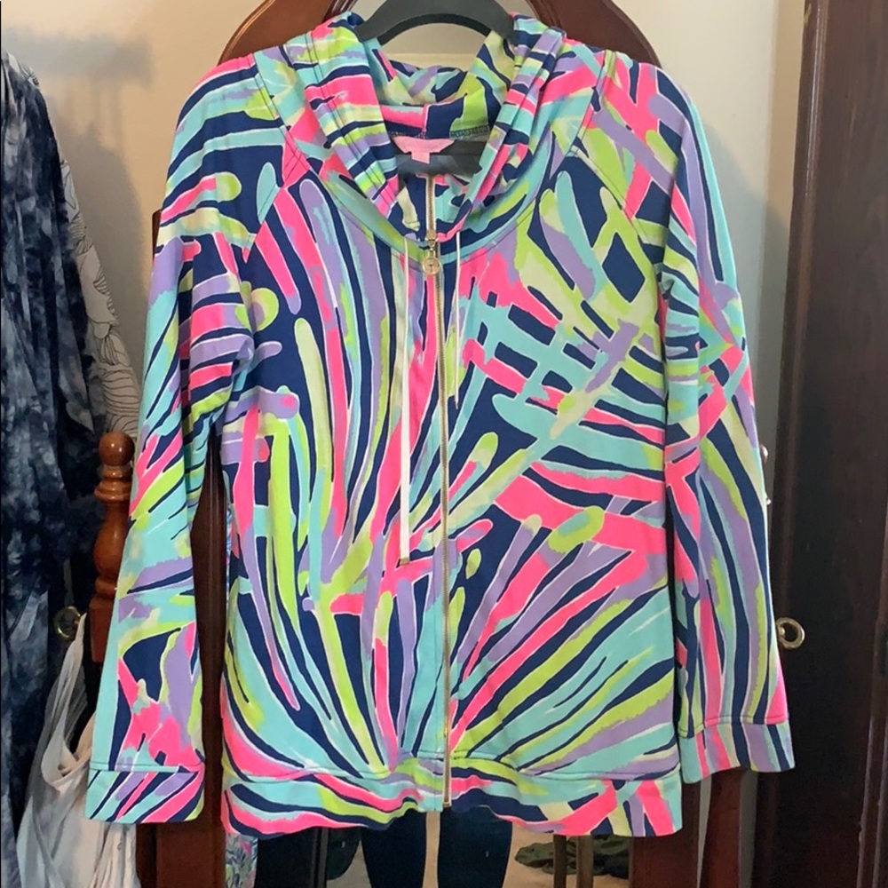 Angela Zip Up in Sea Dreamin